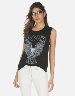 Best Sale Moshi Eagle Boyfriend Tank | Kel By Women Tanks