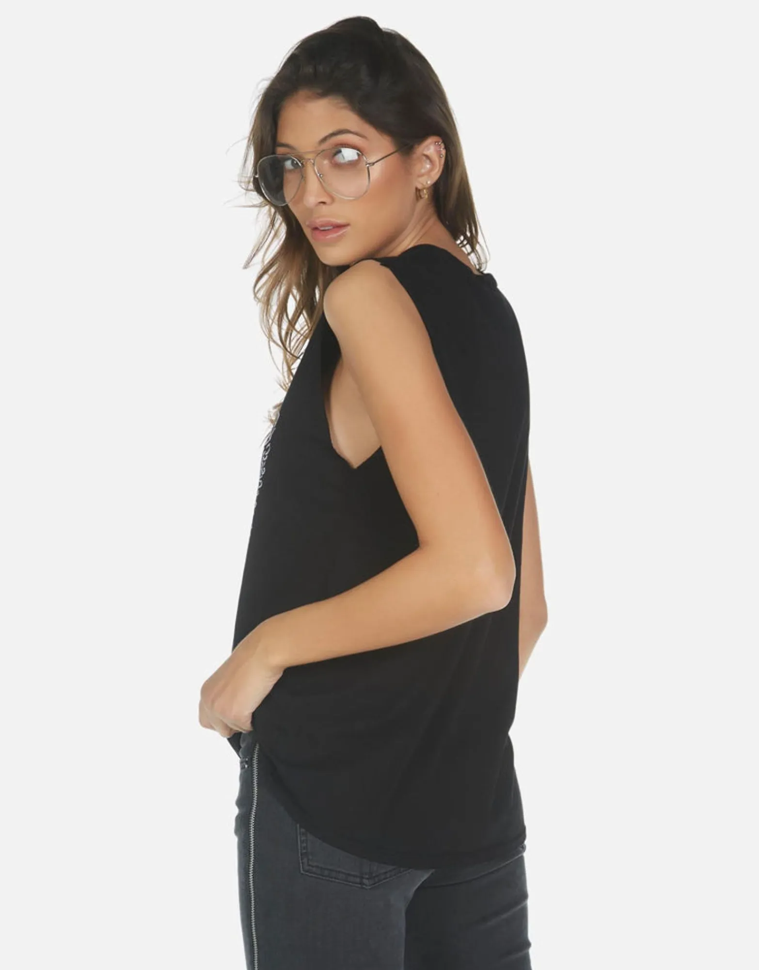 Best Sale Moshi Eagle Boyfriend Tank | Kel By Women Tanks
