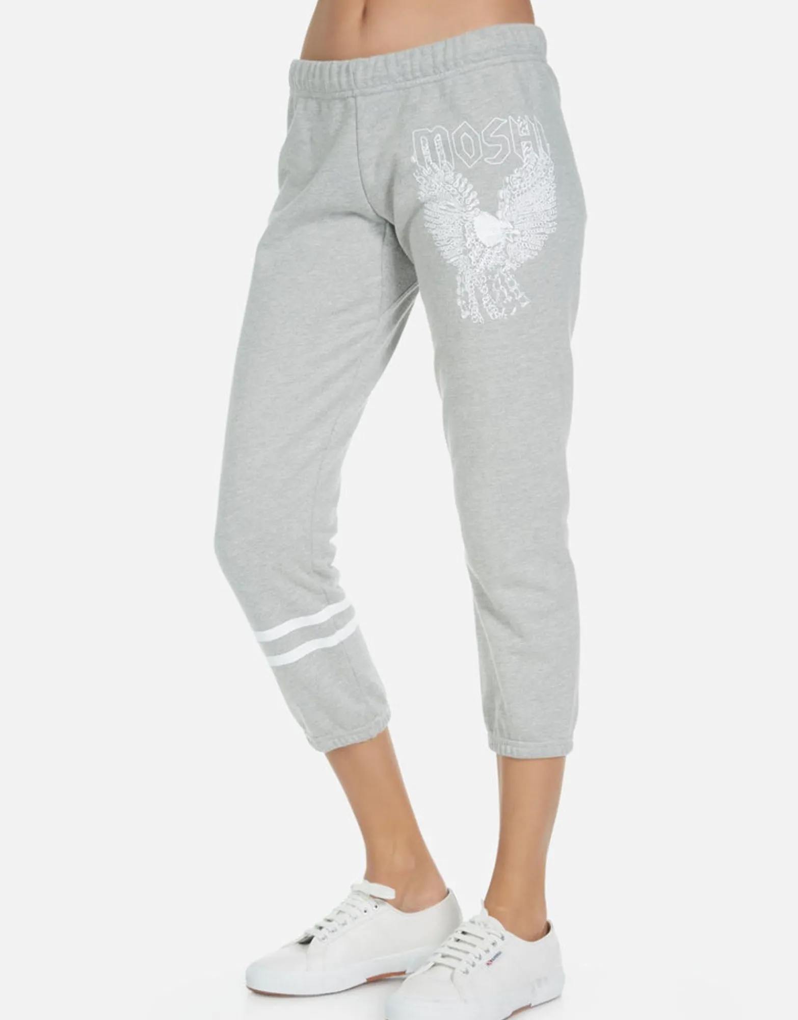 Flash Sale Moshi Eagle Crop Sweatpant | Alana By Women Crop Sweatpants