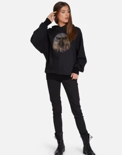 Discount Moshi Eagle Head Hoodie In | Trina By Women Long Sleeve