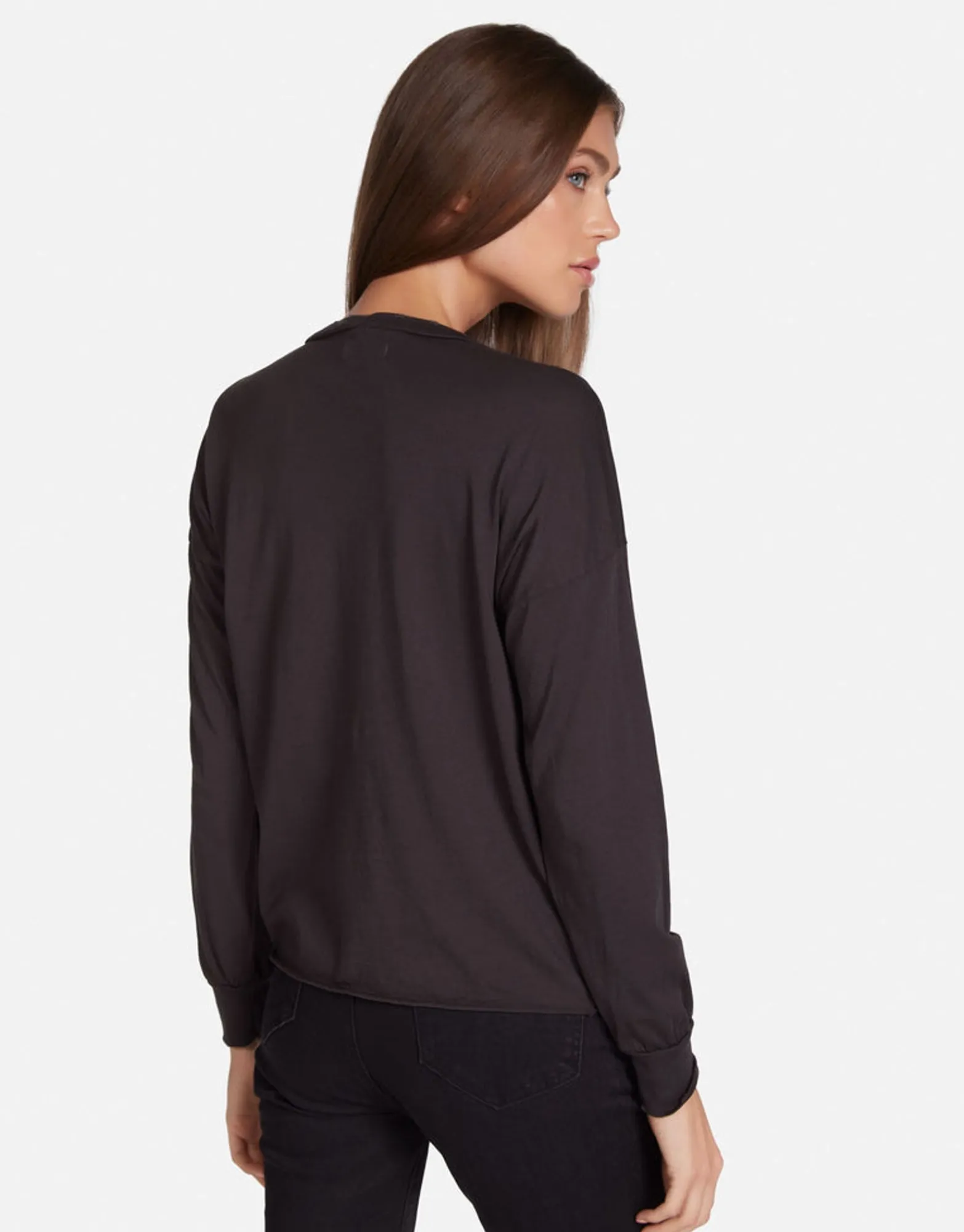Store Moshi Eagle Head L/S Distressed Top In | Luella By Women Long Sleeve