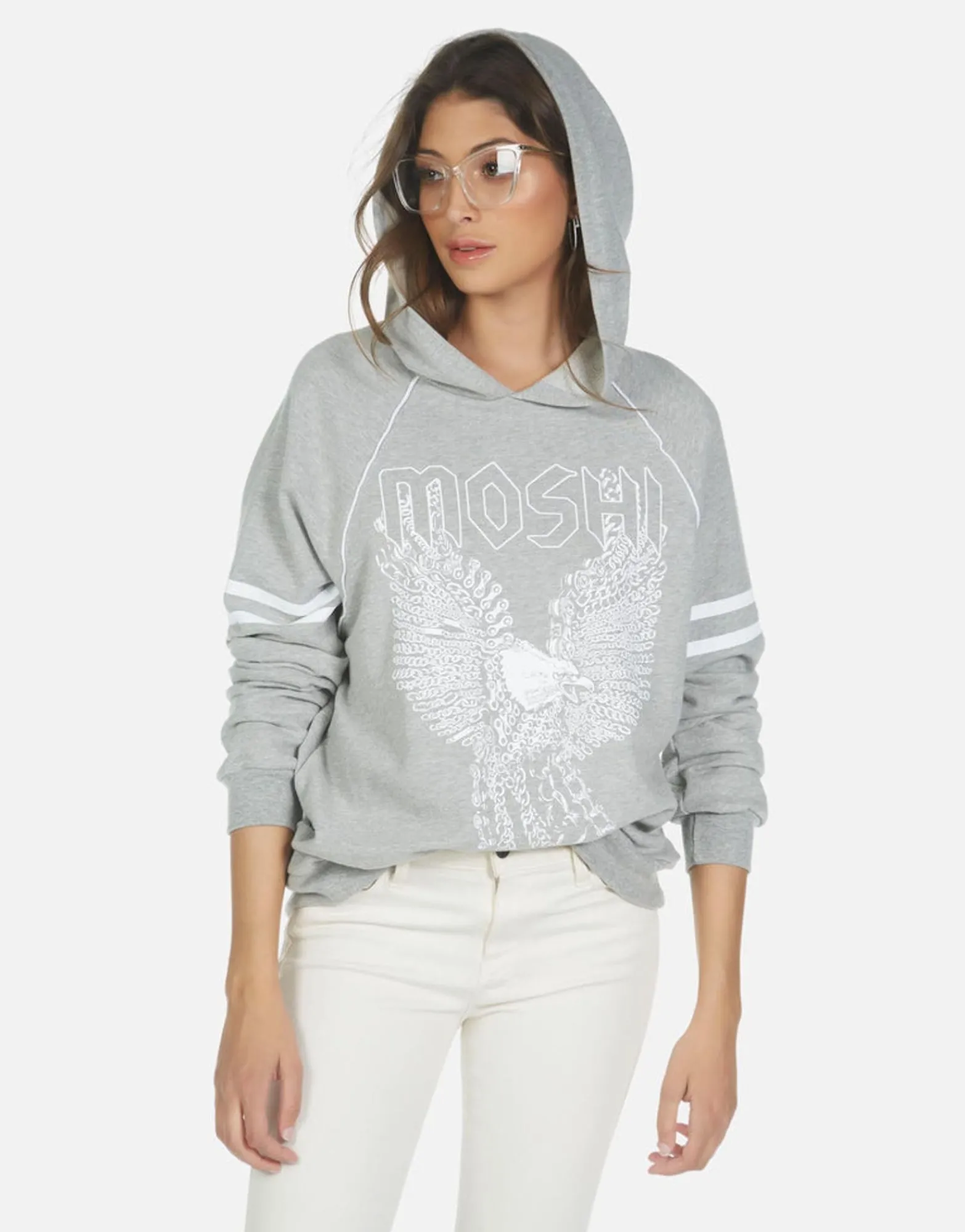 Cheap Moshi Eagle Pullover Hoodie | Davina By Women Hoodies