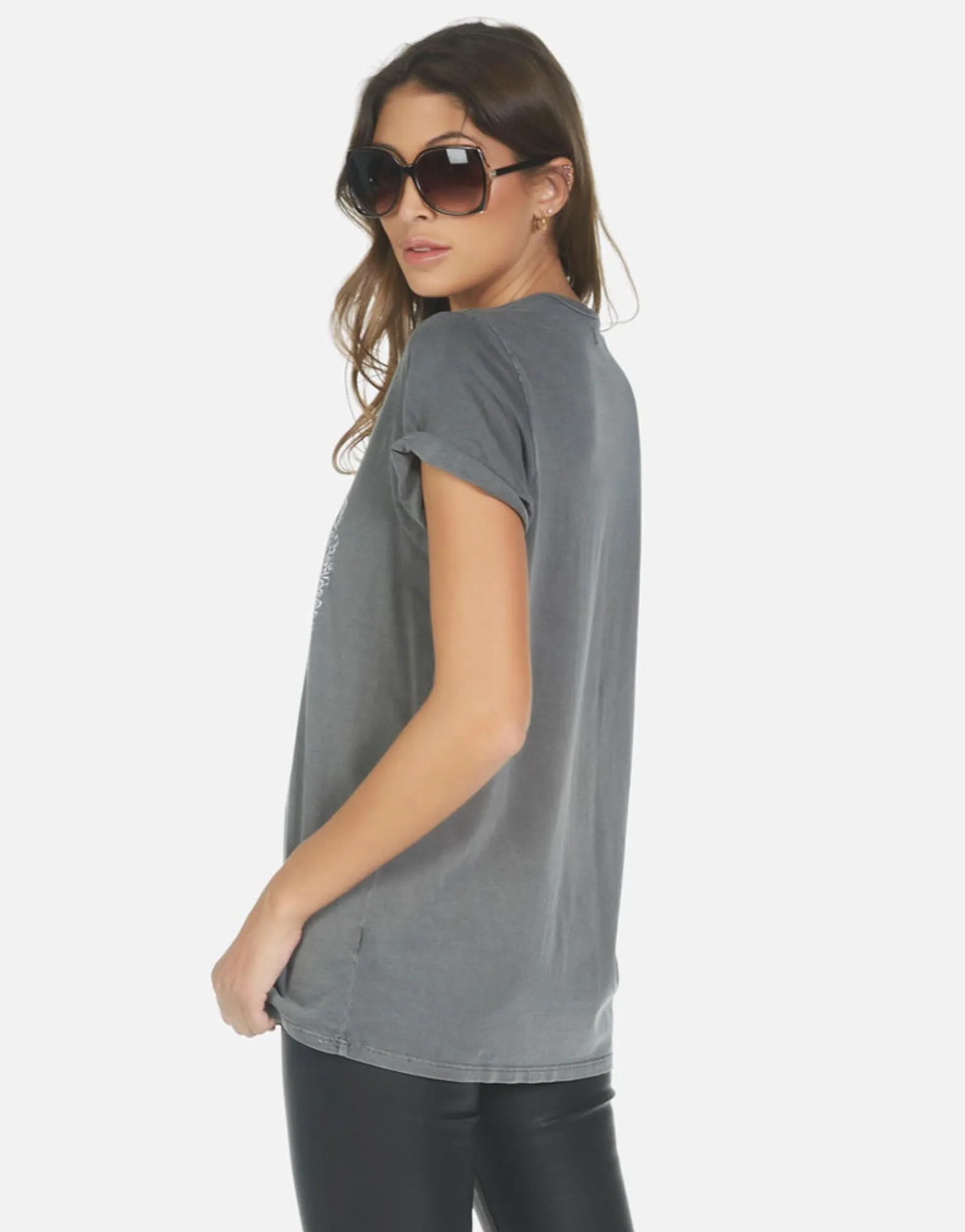 Store Moshi Eagle Vintage Boyfriend Tee | Wolf By Women Short Sleeve