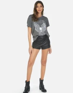 Store Moshi Eagle Vintage Boyfriend Tee | Wolf By Women Short Sleeve