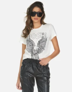 Online Moshi Eagle Vintage Boyfriend Tee | Edda By Women Short Sleeve