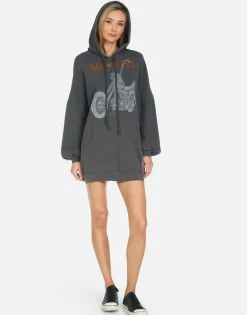New Moshi Ride Pullover Hoodie Dress | Desiree By Women Hoodies