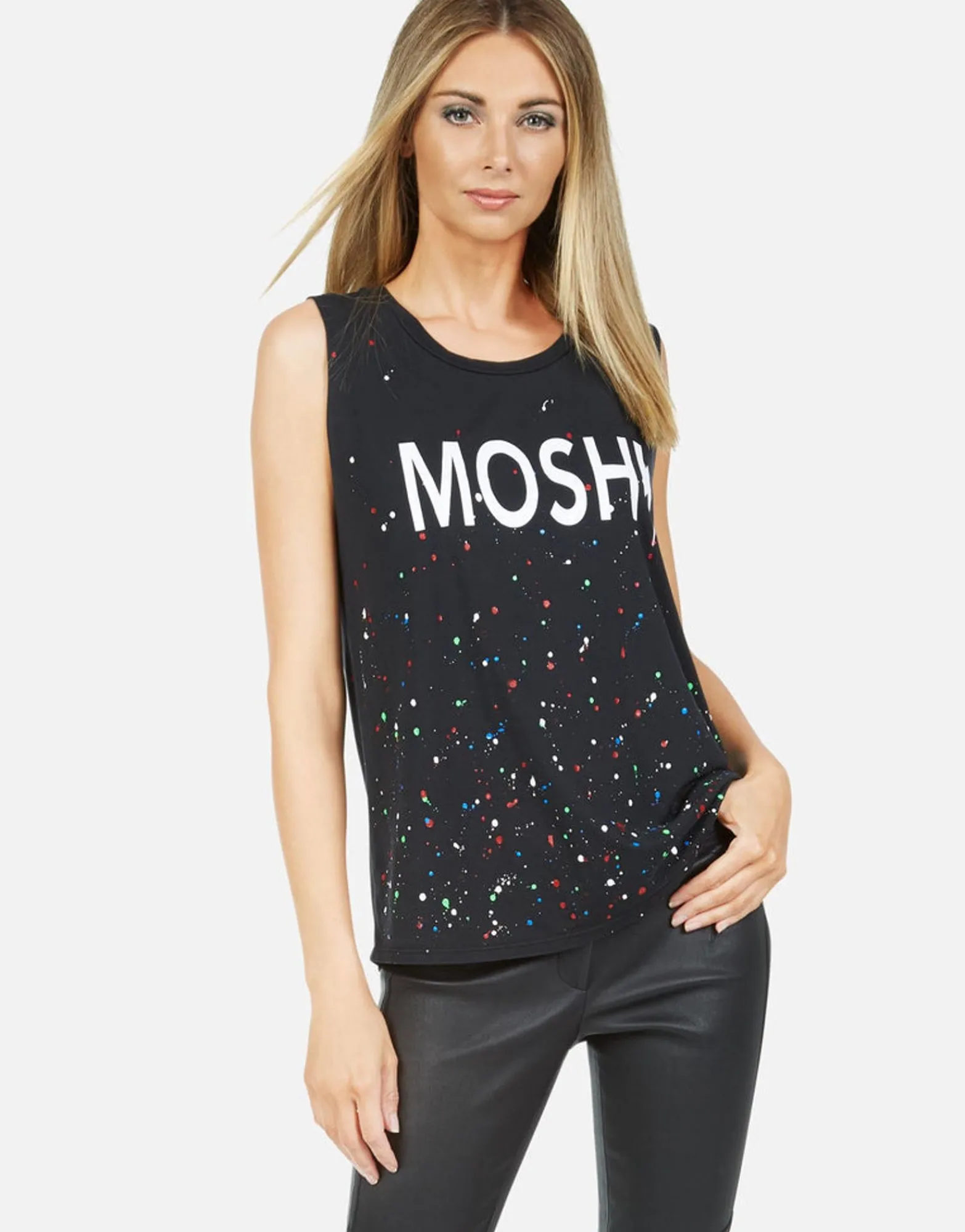 Online Moshi Scoop Neck Muscle Tank | Kel By Women Tanks