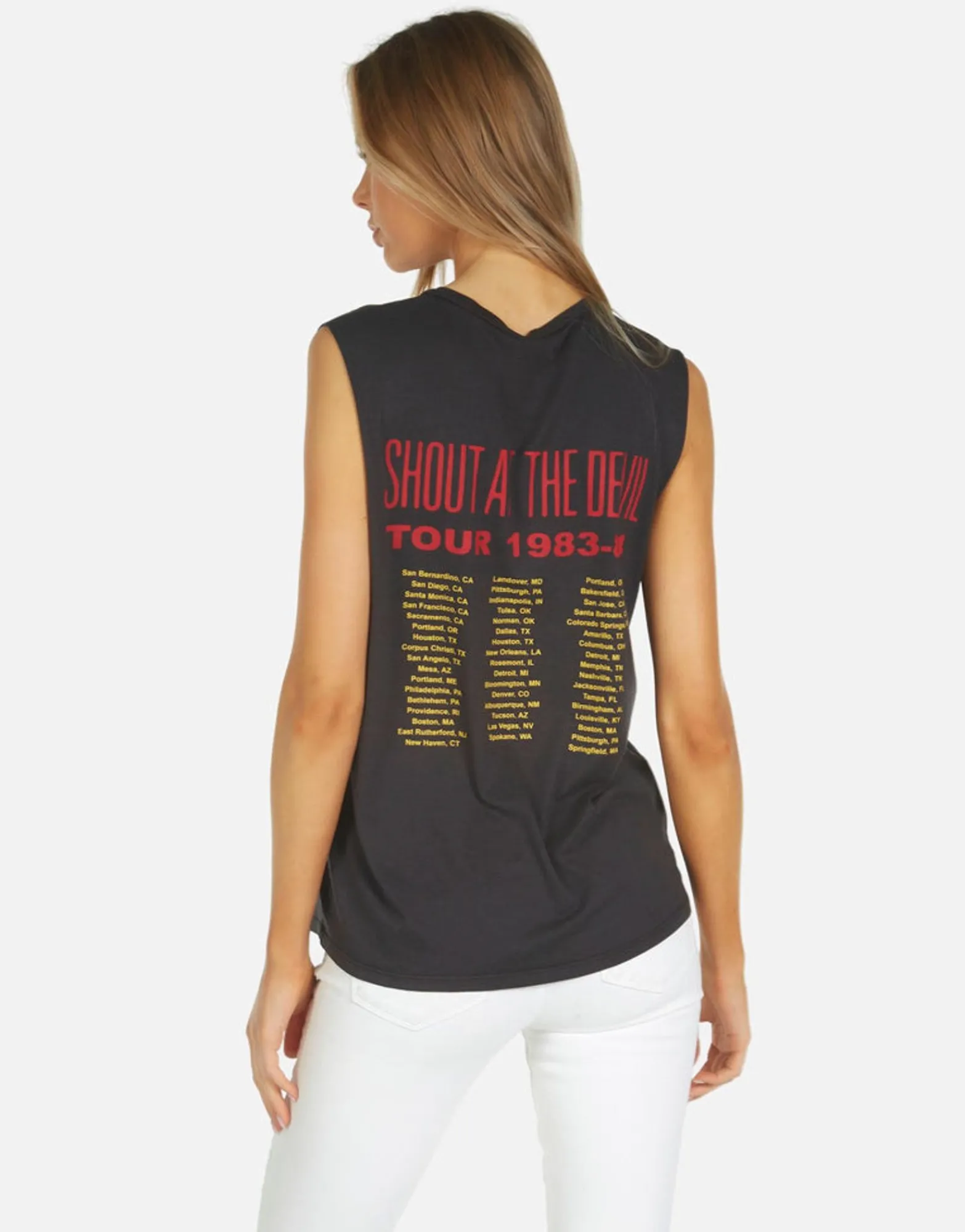 Hot Motley Crue Shout At The Devil Muscle Tank | Kel X By Women Tanks