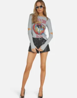 Hot Motley Crue Shout At The Devil Thermal | Amora X By Women Long Sleeve