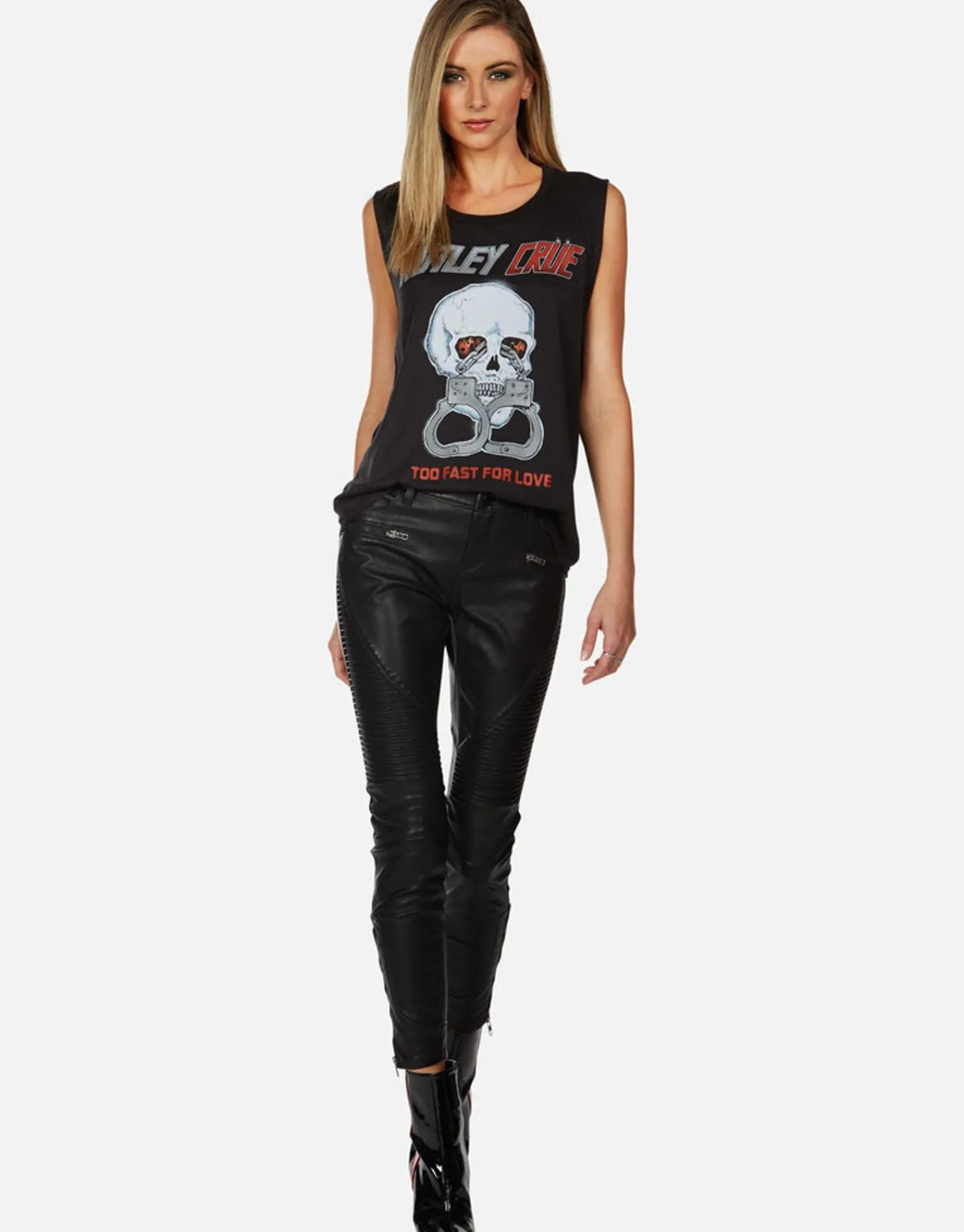 Outlet Motley Crue Too Fast For Love Scoop Neck Muscle Tank | Women Tanks