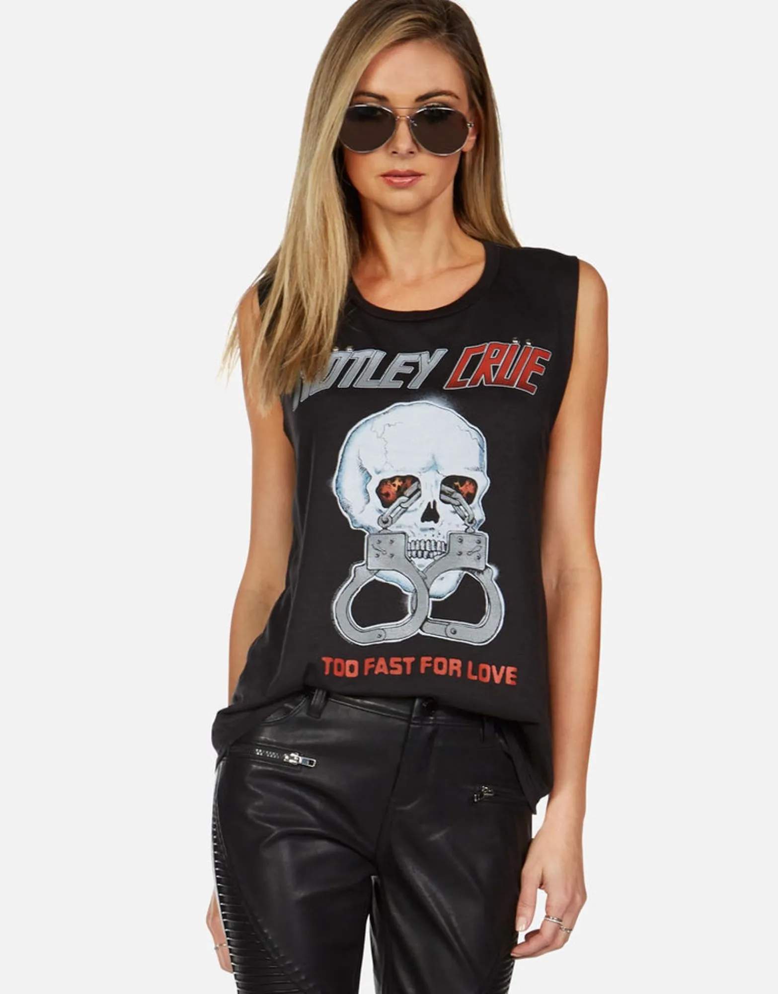 Outlet Motley Crue Too Fast For Love Scoop Neck Muscle Tank | Women Tanks