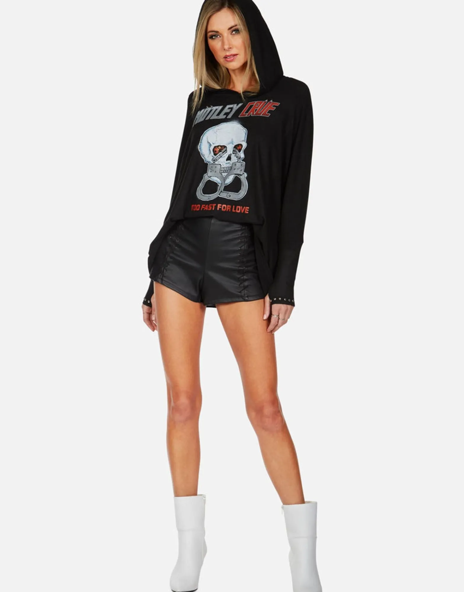 Shop Motley Crue Too Fast For Love Hoodie | Wilma By Women Hoodies