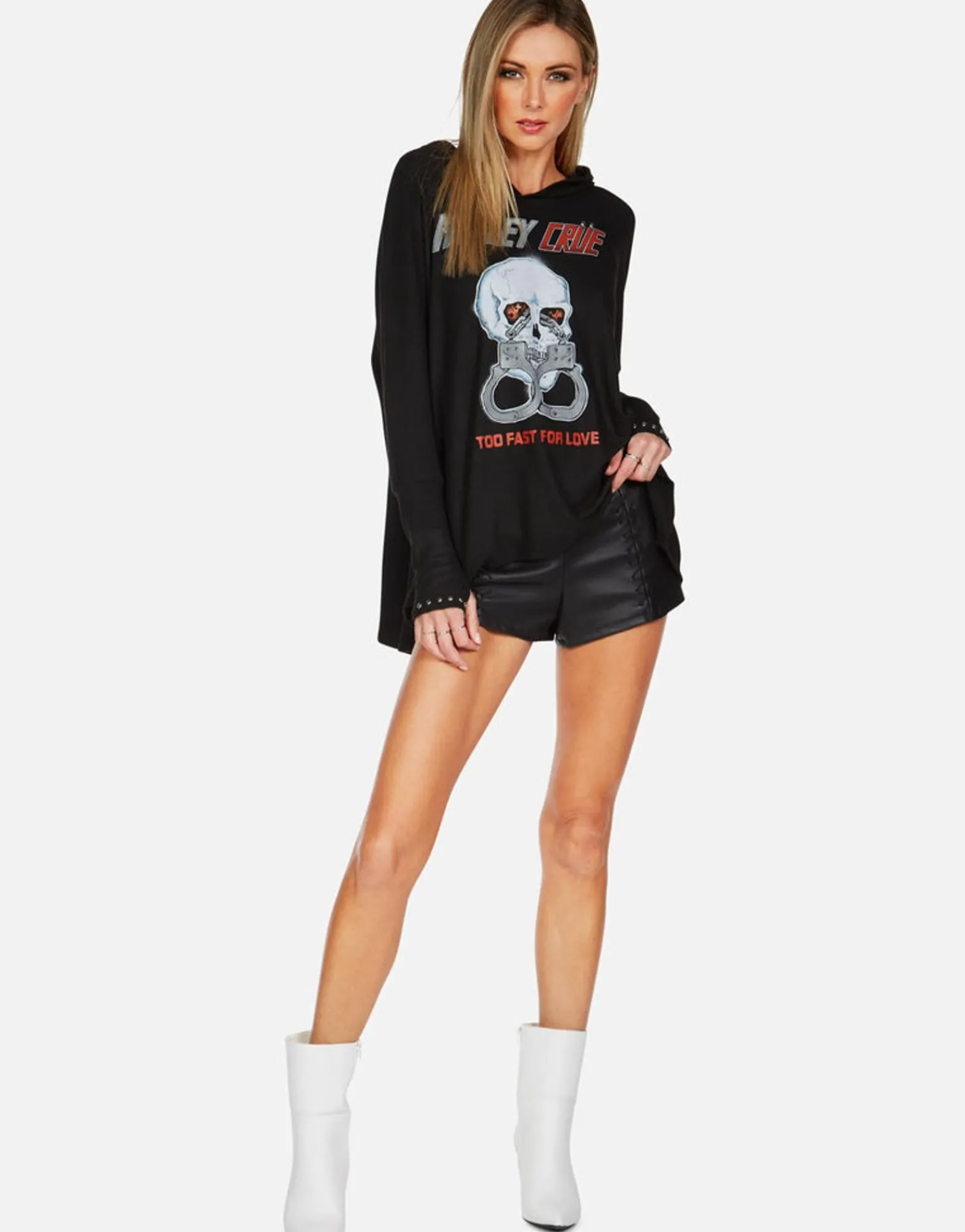 Shop Motley Crue Too Fast For Love Hoodie | Wilma By Women Hoodies