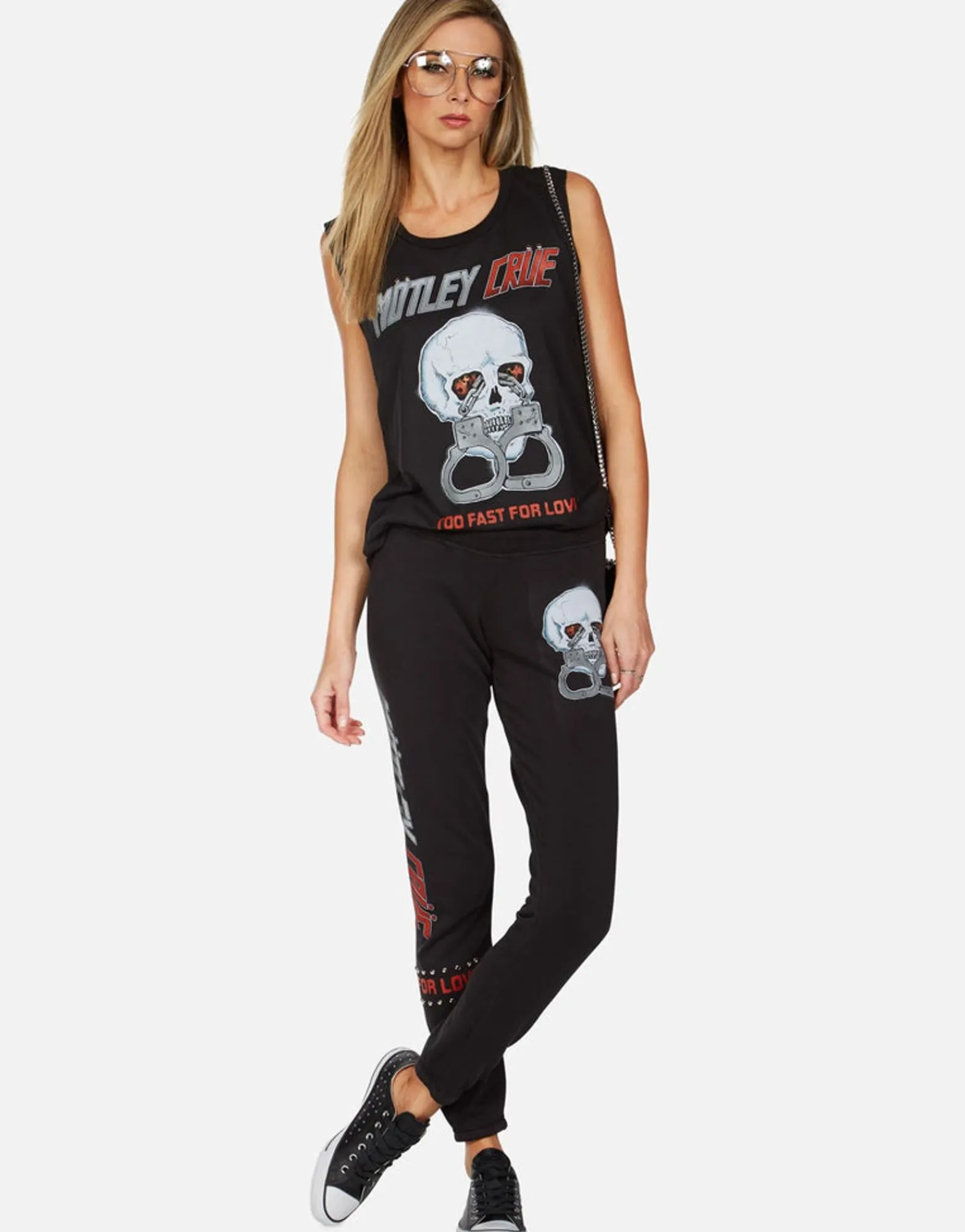 New Motley Crue Too Fast For Love Sweatpant | Gia By Women Long Sweatpants