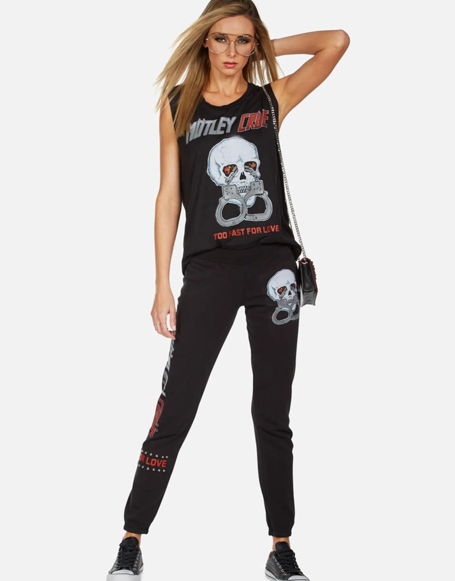 New Motley Crue Too Fast For Love Sweatpant | Gia By Women Long Sweatpants