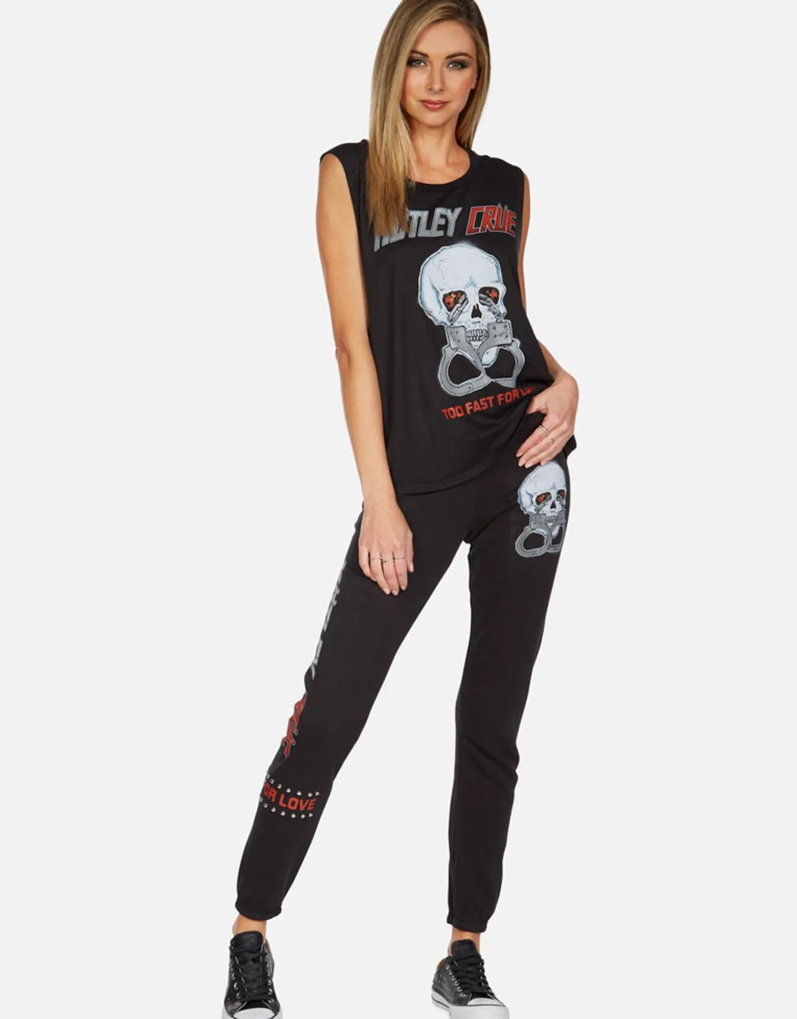 New Motley Crue Too Fast For Love Sweatpant | Gia By Women Long Sweatpants