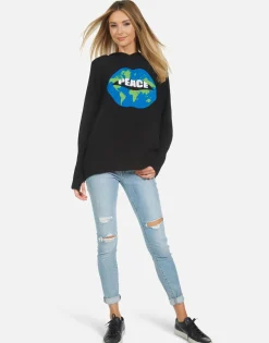 Clearance Namiko World Peace Lips Women Sweaters & Knits