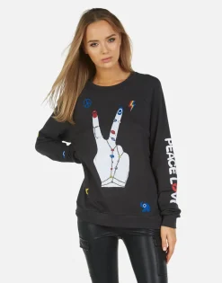 Shop Noleta Peace Hand Elements Women Long Sleeve