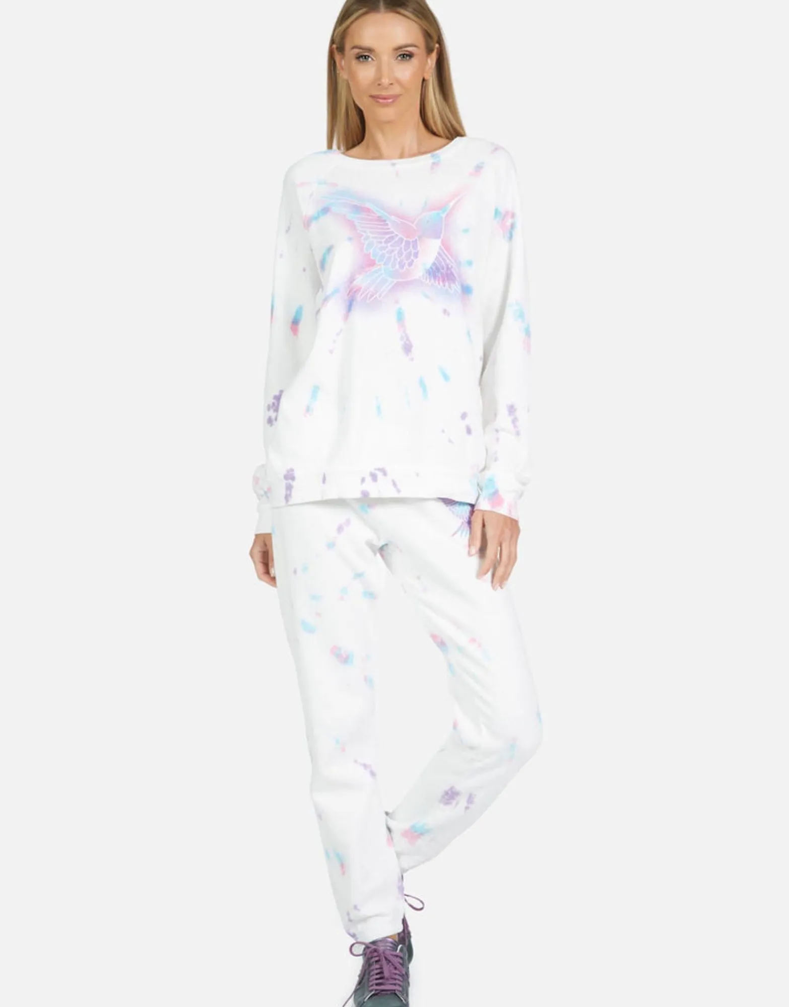 Best Noleta Spray Hummingbird Women Long Sleeve