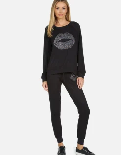 New Noleta Sprinkle Lip Women Long Sleeve