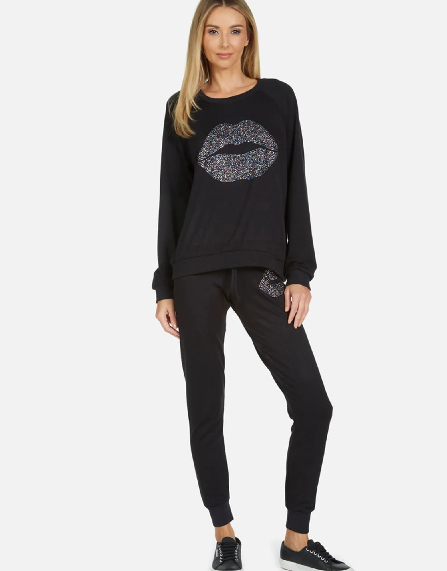 New Noleta Sprinkle Lip Women Long Sleeve