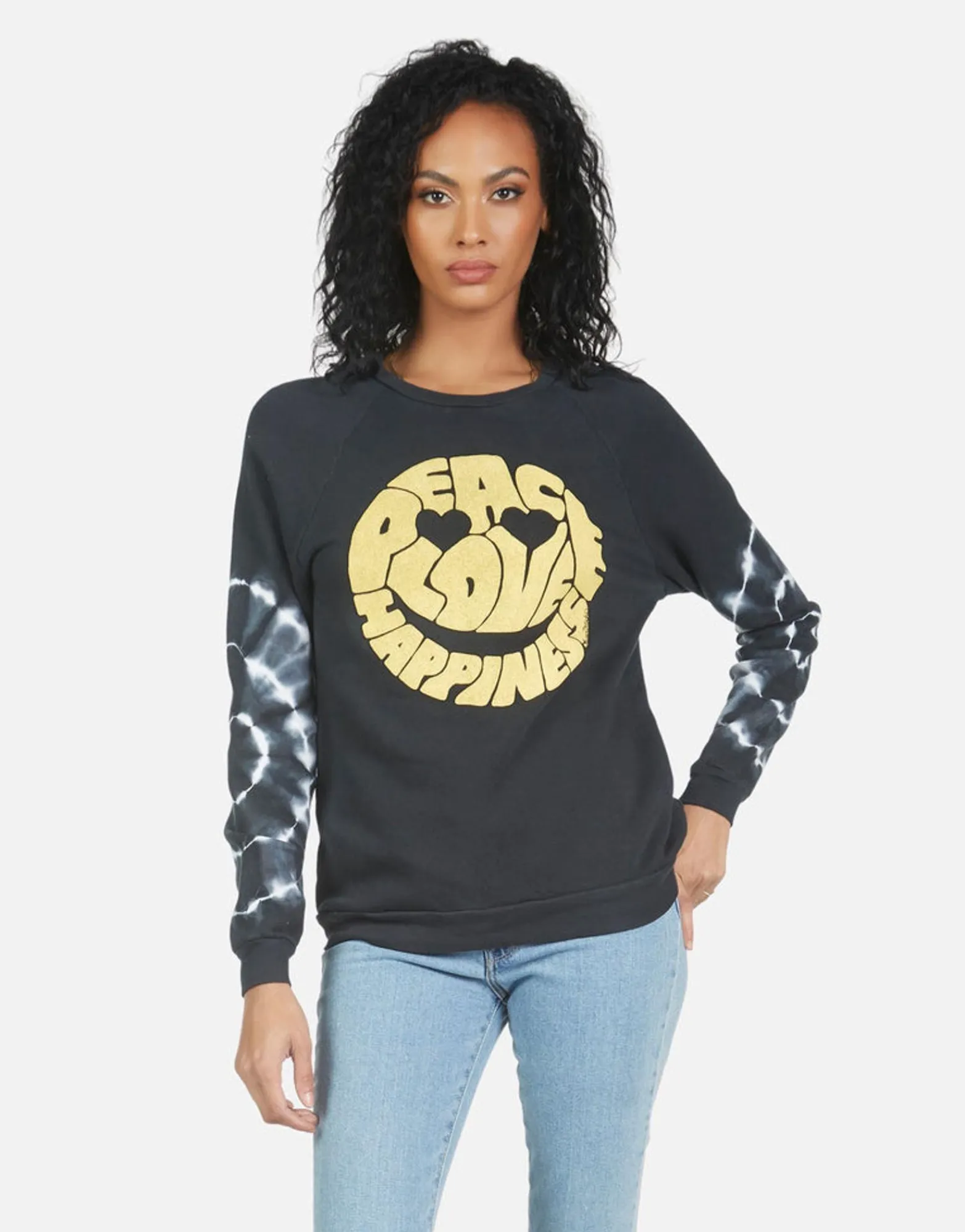 Fashion Noleta Text Happy Face Women Long Sleeve