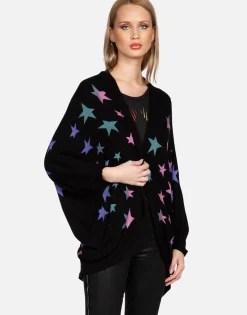 Fashion Ombre Stars Cardigan Wrap | Isla By Women Sweaters & Knits