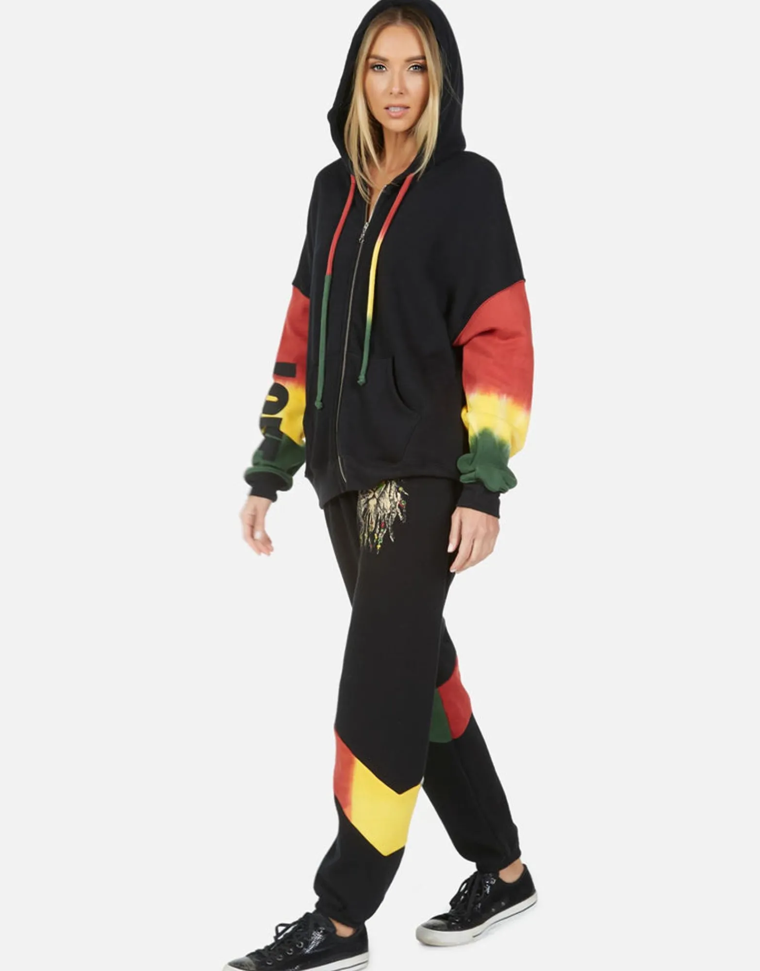 Best Sale Ophelia Rasta Lion Women Long Sweatpants