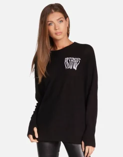Discount Optimist Butterflies Cashmere Sweater | Ladona By Women Sweaters & Knits