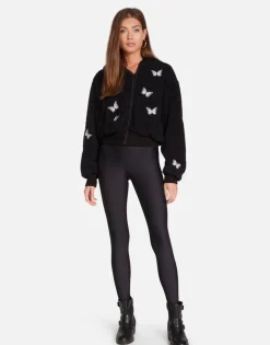 Flash Sale Optimist Butterflies Sherpa Jacket In | Lumi By Women Jackets