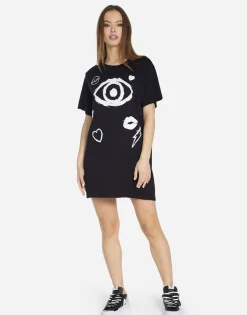 New Painted Evil Eye Dress In | Misty By Women Dresses