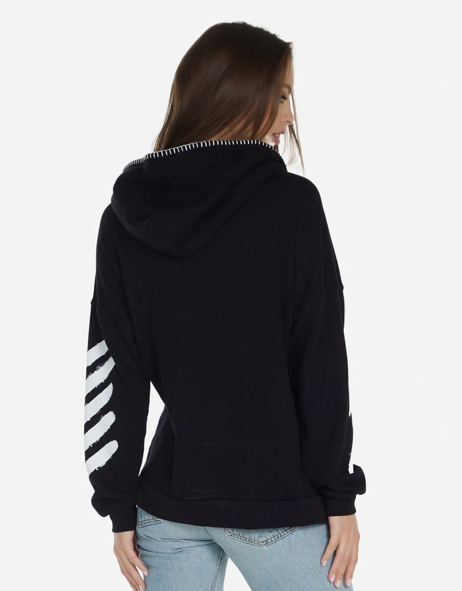 New Painted Evil Eye Pullover Hoodie In | Raya By Women Hoodies