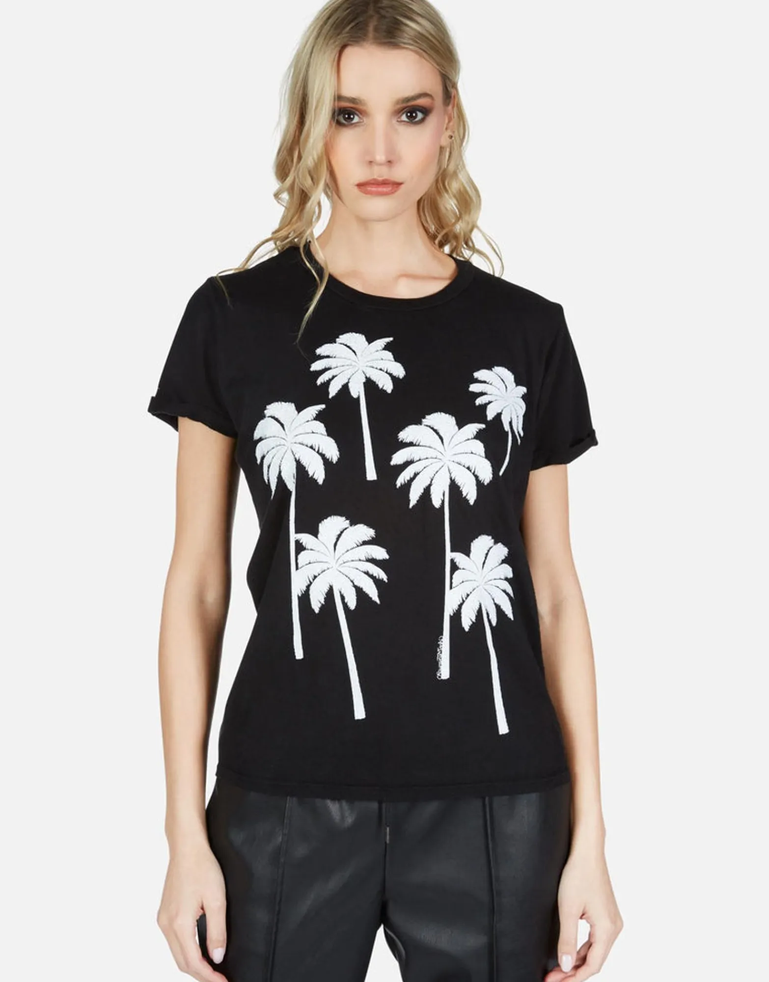 Online Palm Trees Vintage Ss Tee | Edda By Women Short Sleeve