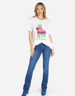 Shop Party Animal Classic Tee W/ Holes | Wolf By Women Short Sleeve