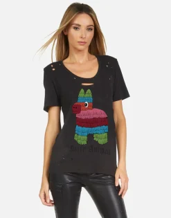 Cheap Party Animal Short Sleeve Vintage Tee | Myra X By Women Short Sleeve