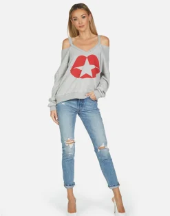 Clearance Patricia Star Kiss Women Long Sleeve