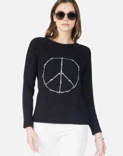 Store Peace Bones L/S Cashmere Sweater | North By Women Sweaters & Knits
