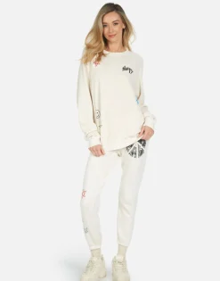 Best Peace Hippie Classic Women'S Sweatpant | Alana By Women Crop Sweatpants