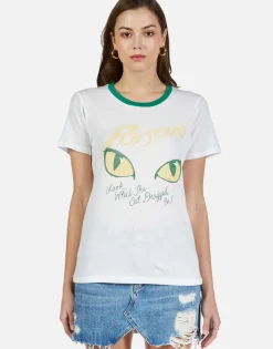 Online Poison Cat Dragged In S/S Vintage Tee | Sienna By Women Short Sleeve