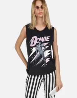 Discount Poison Skull Scoop Neck Muscle Tank | Kel By Women Tanks