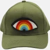 Flash Sale Rainbow Eye Patch Canvas Hat | Bay By Hats