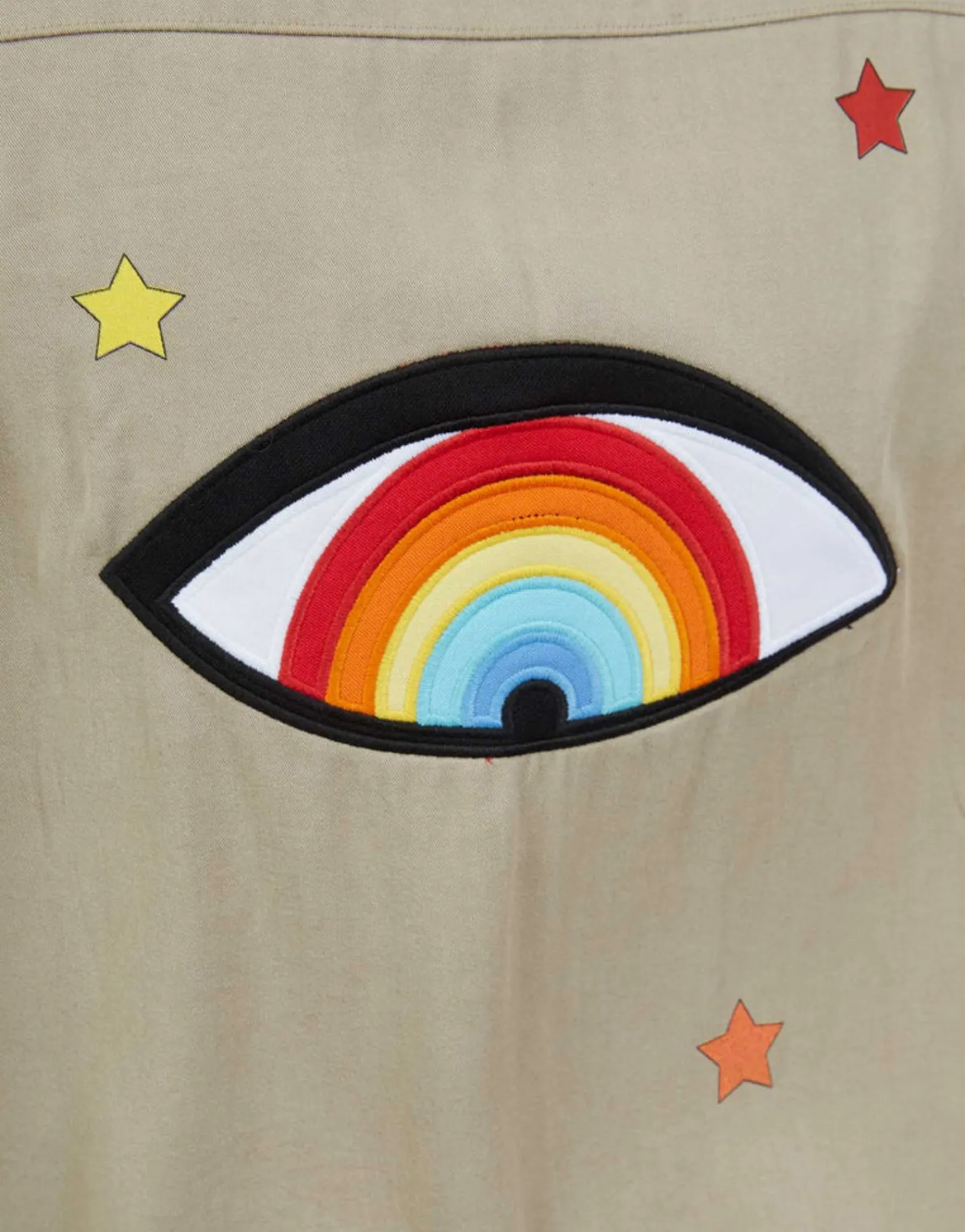 Cheap Rainbow Eye Stars L/S Button Up Denim Shirt | Sloane By Women Long Sleeve
