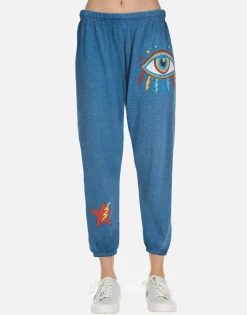 Shop Rainbow Lightning Eye Sweatpant | Alana By Women Long Sweatpants