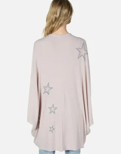 Clearance Rainbow Outline Stars Cardigan Wrap | Isla By Women Sweaters & Knits