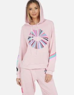 Best Rainbow Ray Lip Pullover Hoodie | Annalia By Women Hoodies