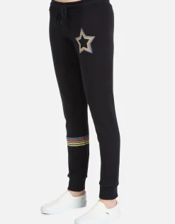 Hot Rainbow Star Lounge Sweatpant W/ Cuff | Jess By Women Long Sweatpants