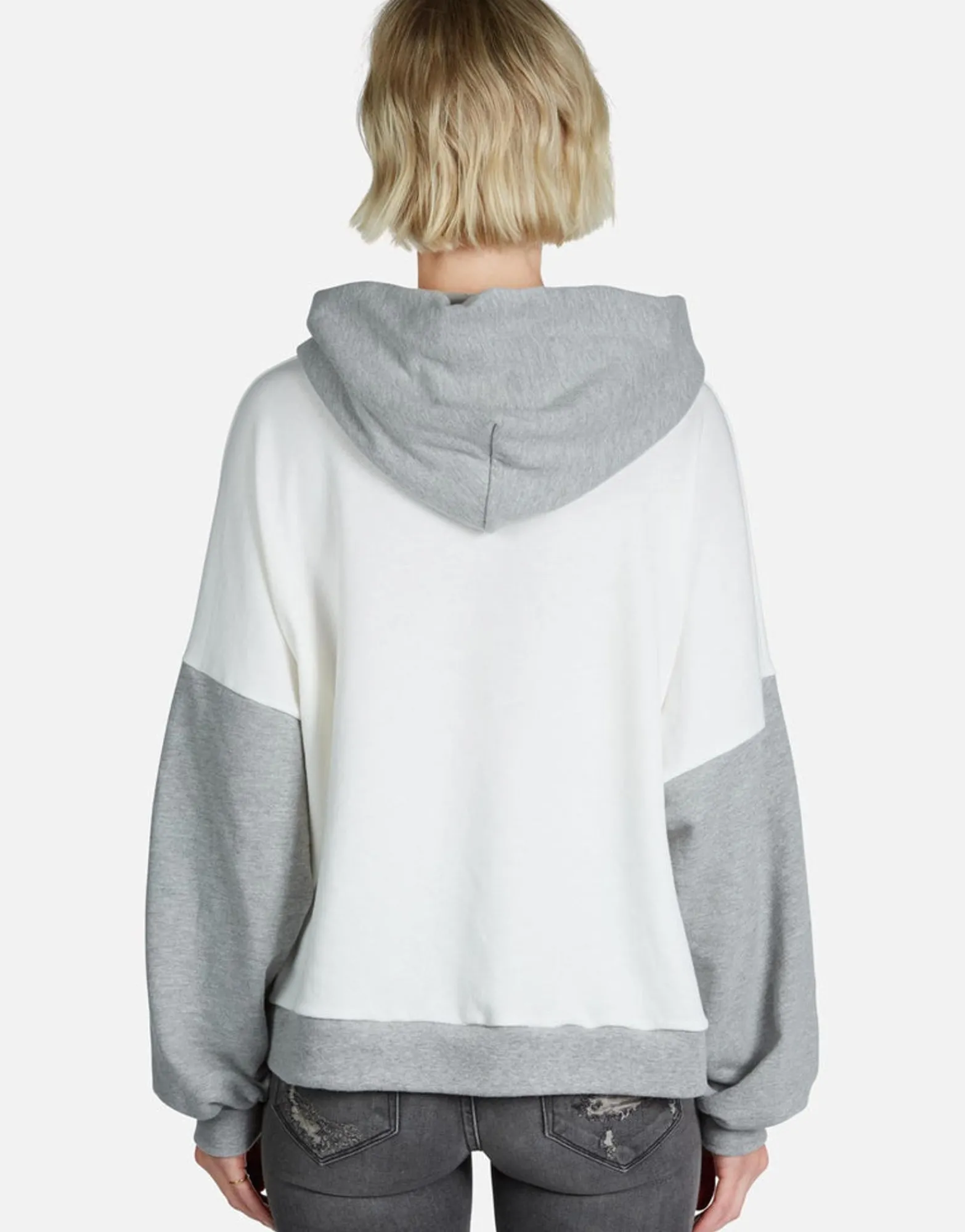 Cheap Rainbow Star Outline Drop Shoulder Hoodie | Ellie By Women Hoodies