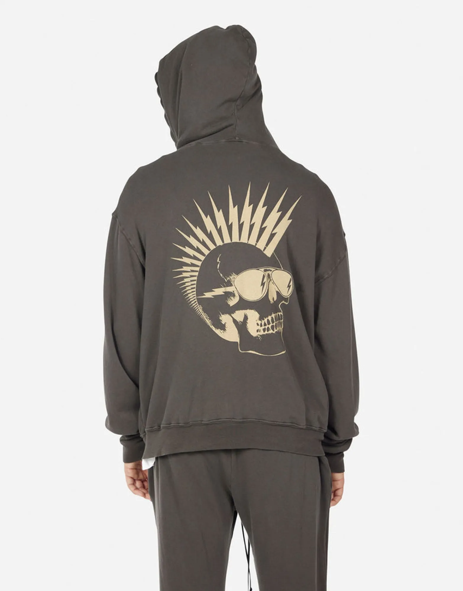 Best Sale Ramirez Moshi Lighting Skull Men Hoodies