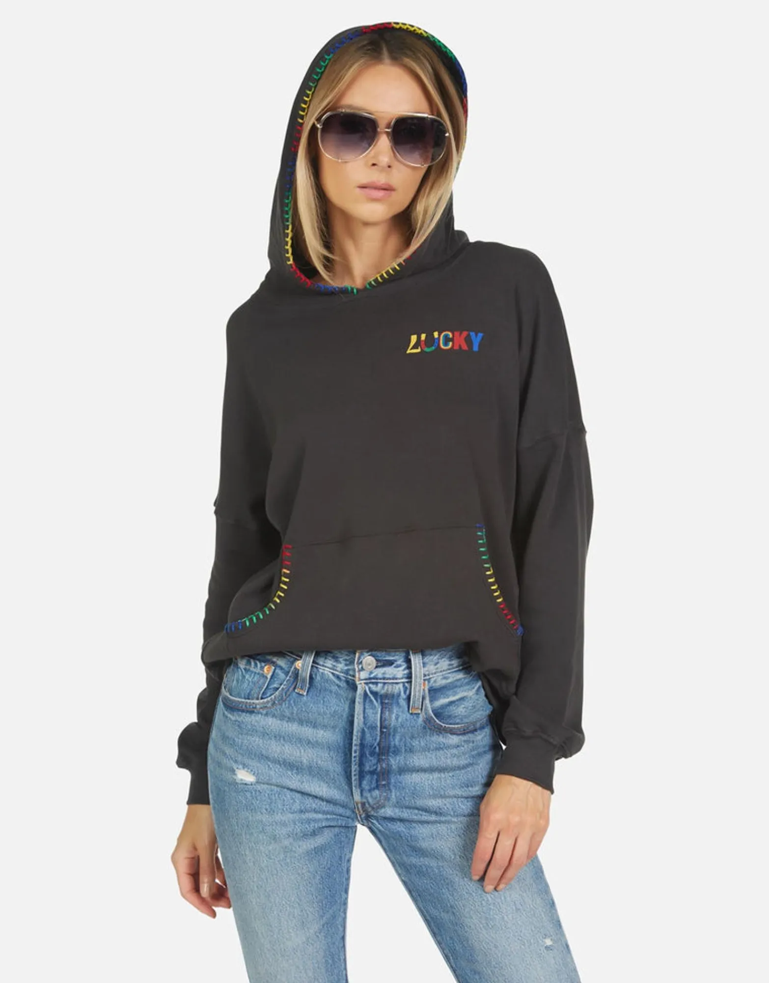 Store Raya Lucky Happy Face Women Hoodies