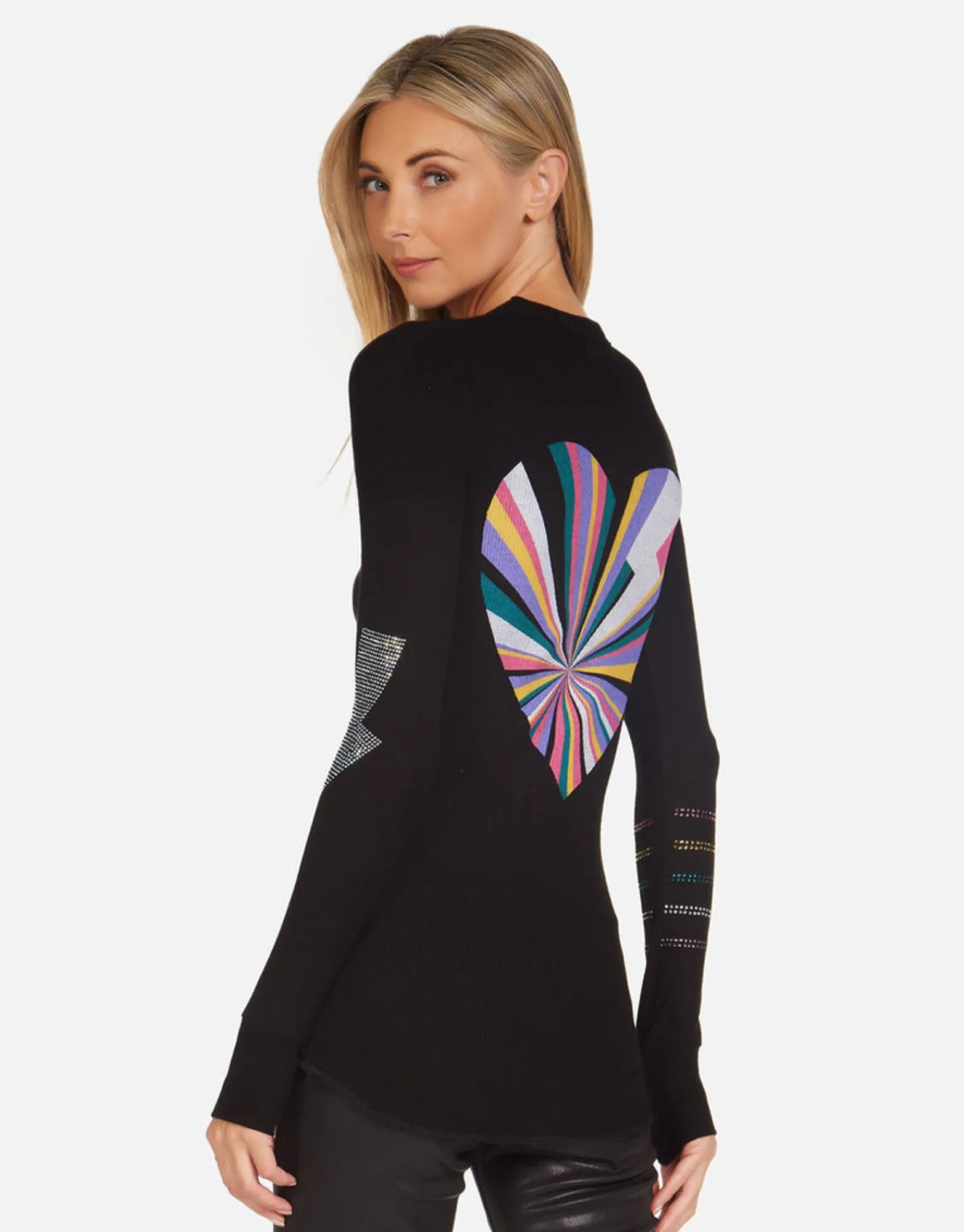 Hot Rays Of Love Fitted Top W/ Thumbholes | Mckinley By Women Long Sleeve
